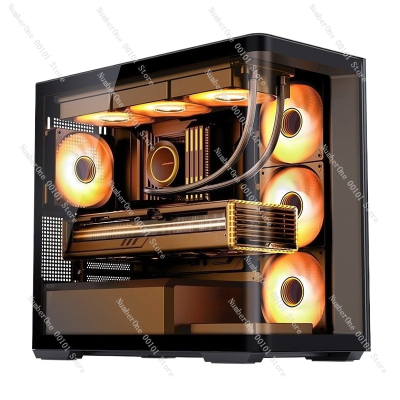 Pc Gaming Liquid - Boîtier PC Gaming MATX Panoramique Vue