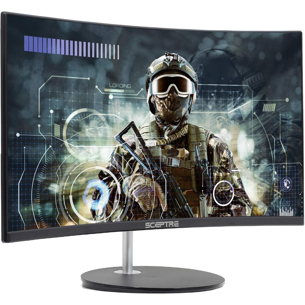 Gaming Speaker - Moniteur de jeu incurvé 24 pouces
