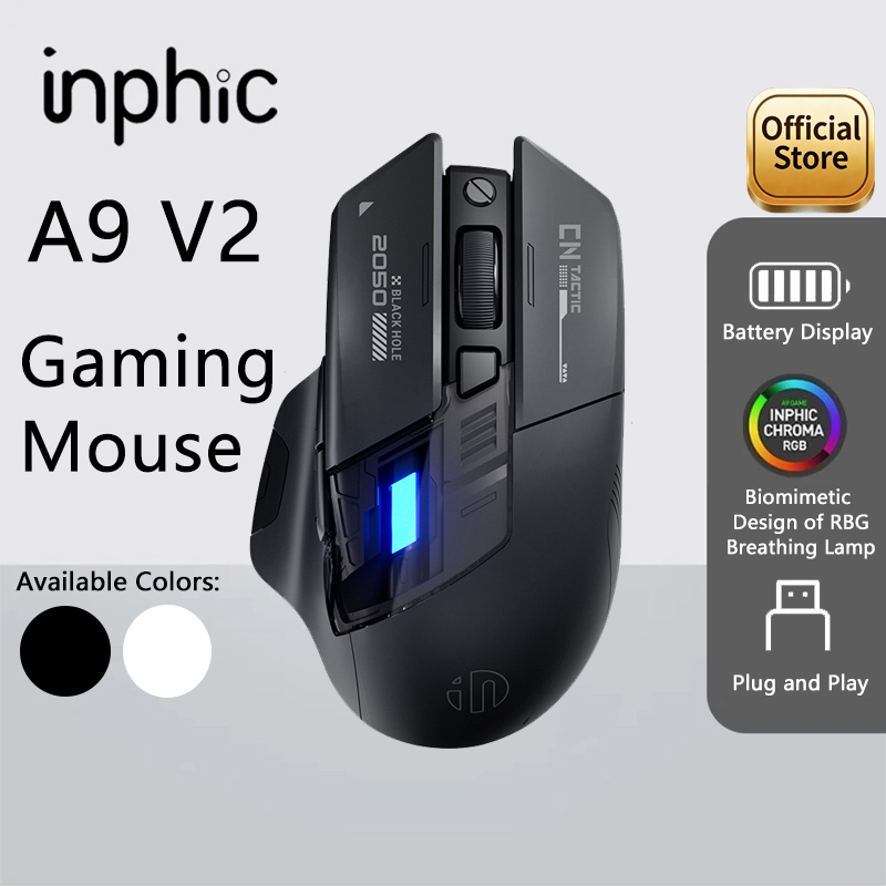 Pc Gaming Gta 6 - Inphic A9 PRO MAX Nouvelle Souris