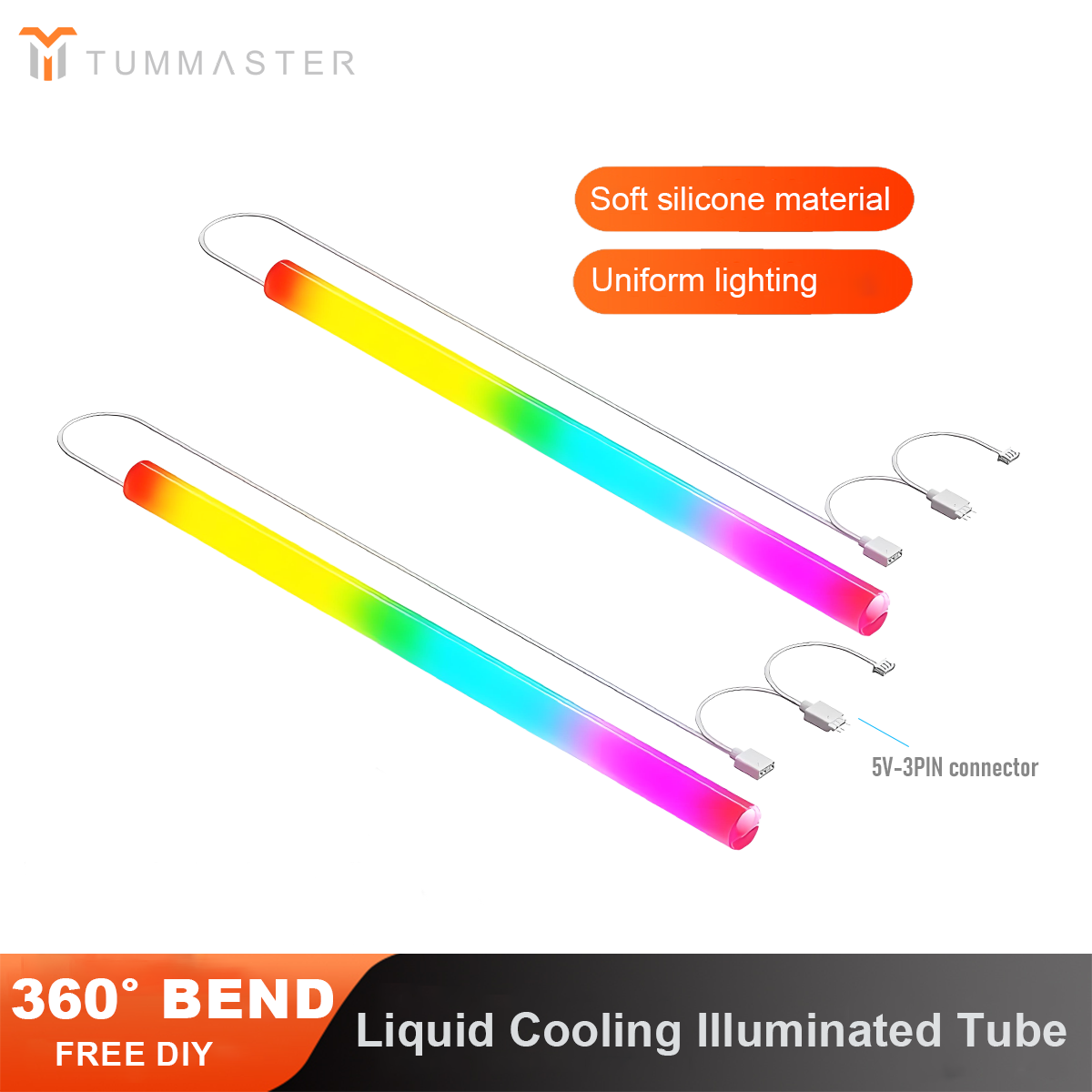 Pc Gaming Liquid - TUMMASTER ARGB manchon de refroidissement par