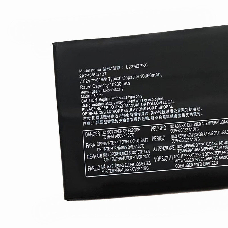 Batterie 81WH L23M2PK0 pour Le - Pc Gaming Lenovo avis et prix