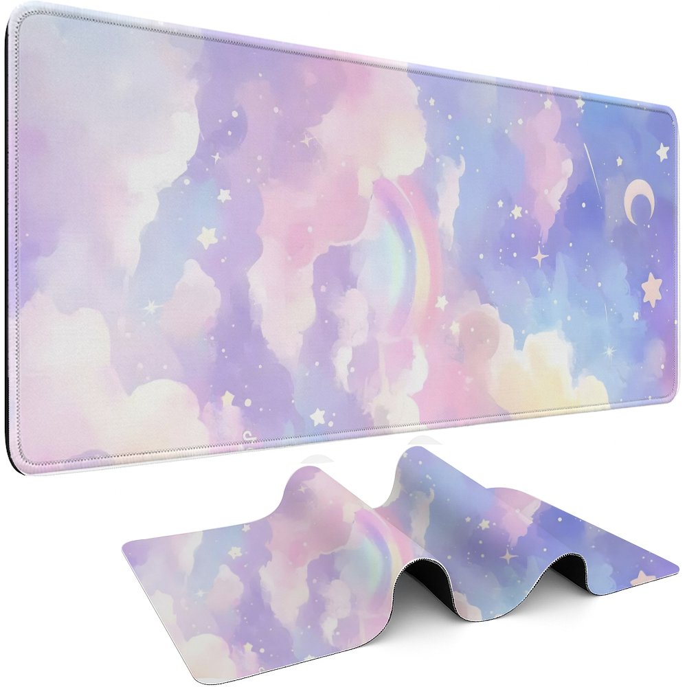 Tapis de souris de jeu étendu  - Pc Gaming Cloud Free avis et prix