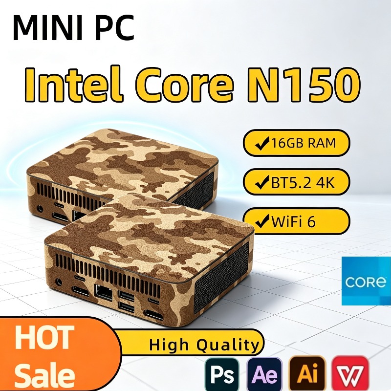 Mini PC compact Intel N150, or - Pc Gaming Gta 6 avis et prix