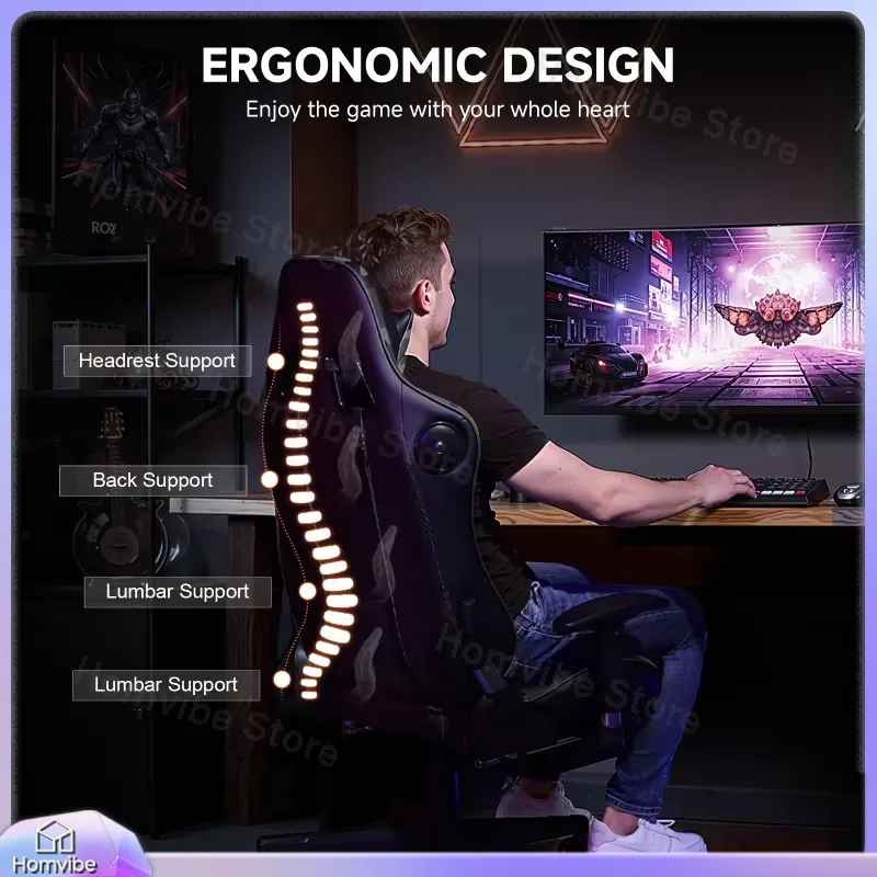 Chaise de jeu ergonomique avec - Gaming Speaker avis et prix