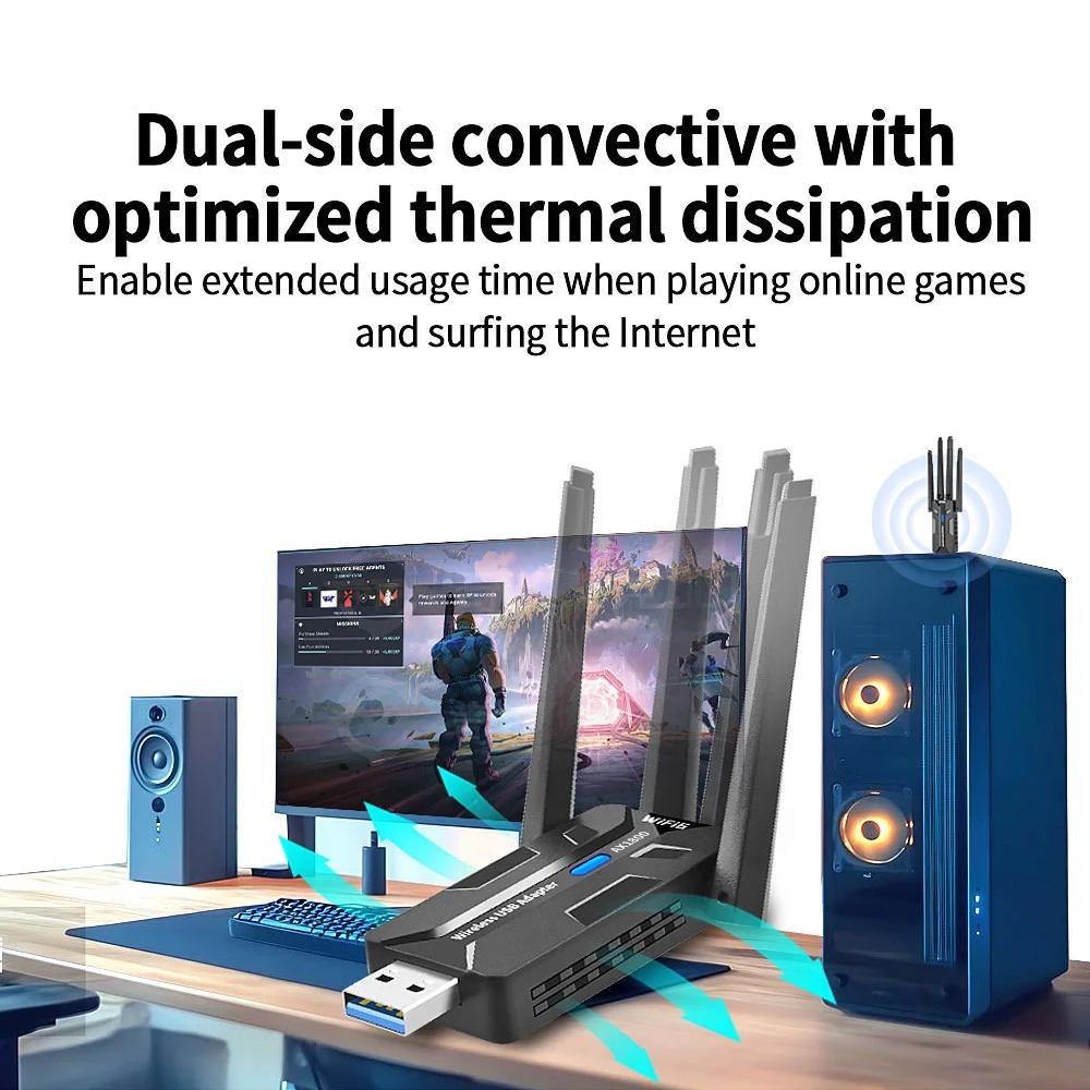 Adaptateur WiFi 6 USB 3.0 1800 - Pc Gaming Gta 6 avis et prix