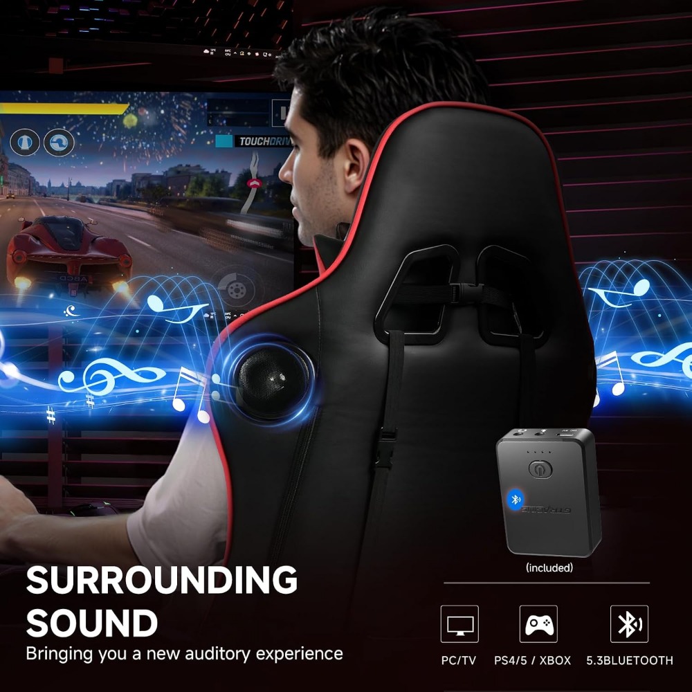 Chaise de jeu ergonomique avec - Gaming Speaker avis et prix