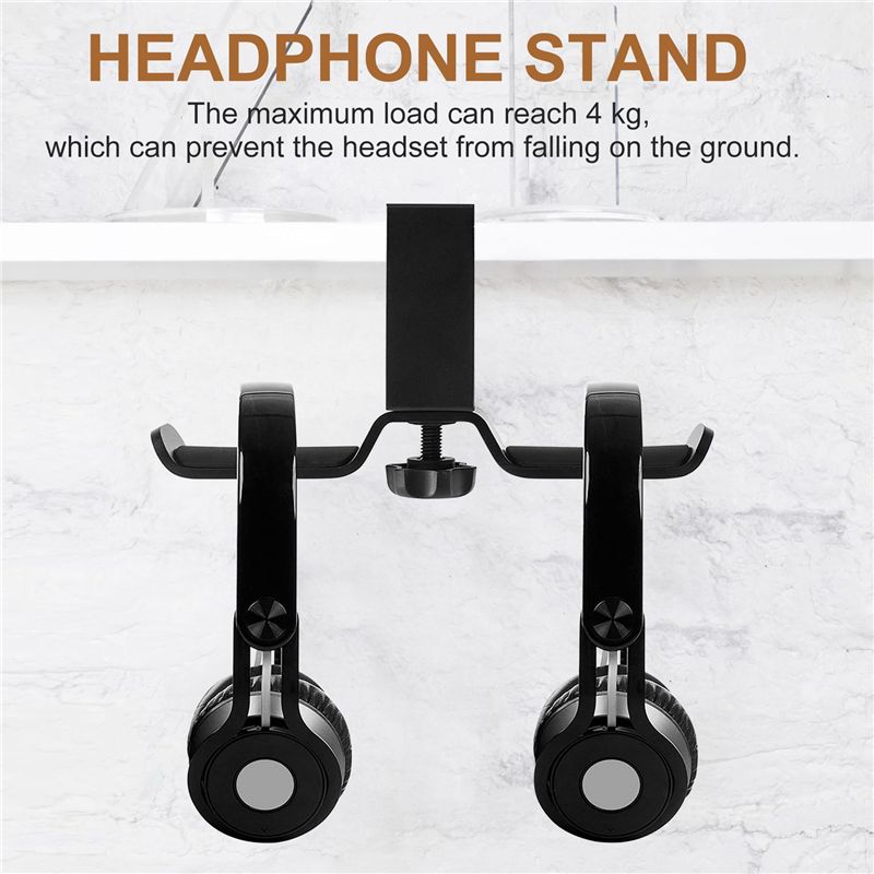 Support de casque double unive - Pc Gaming Earphones avis et prix
